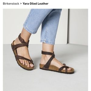 Wrap Around Ankle Strap Birkenstocks 